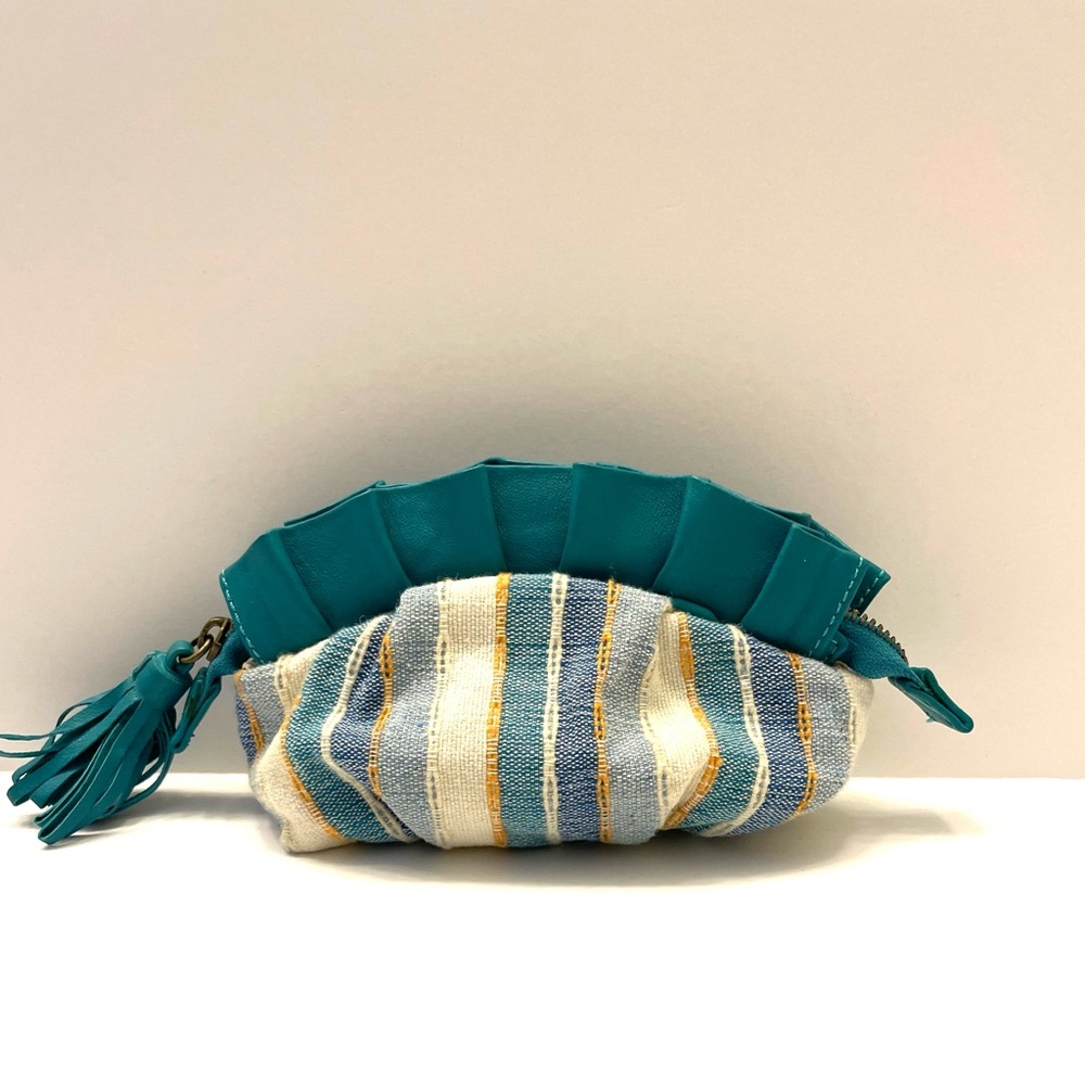 Anthropologie Lucky Penny Make Up Bag